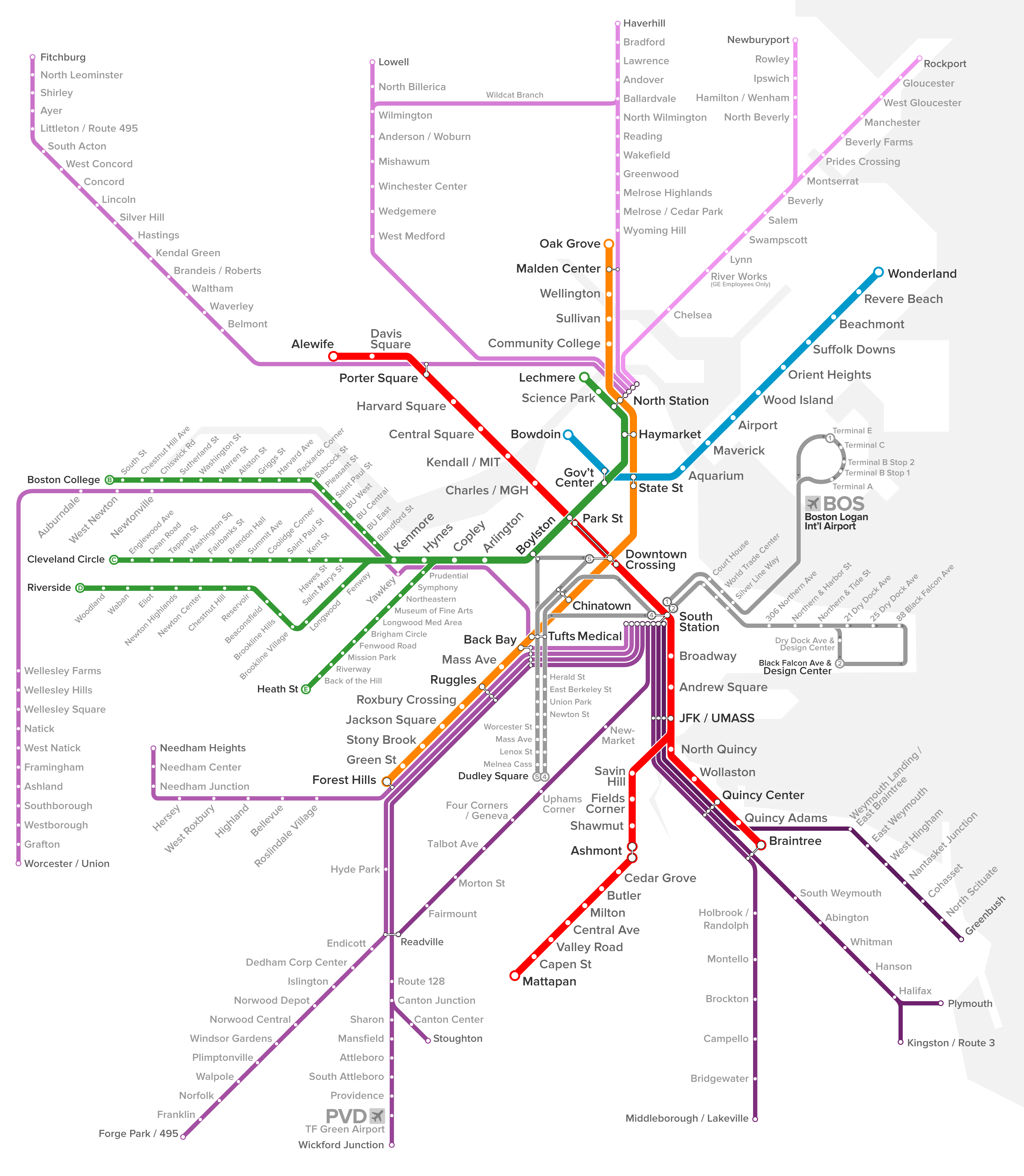 Embark Boston transit diagram